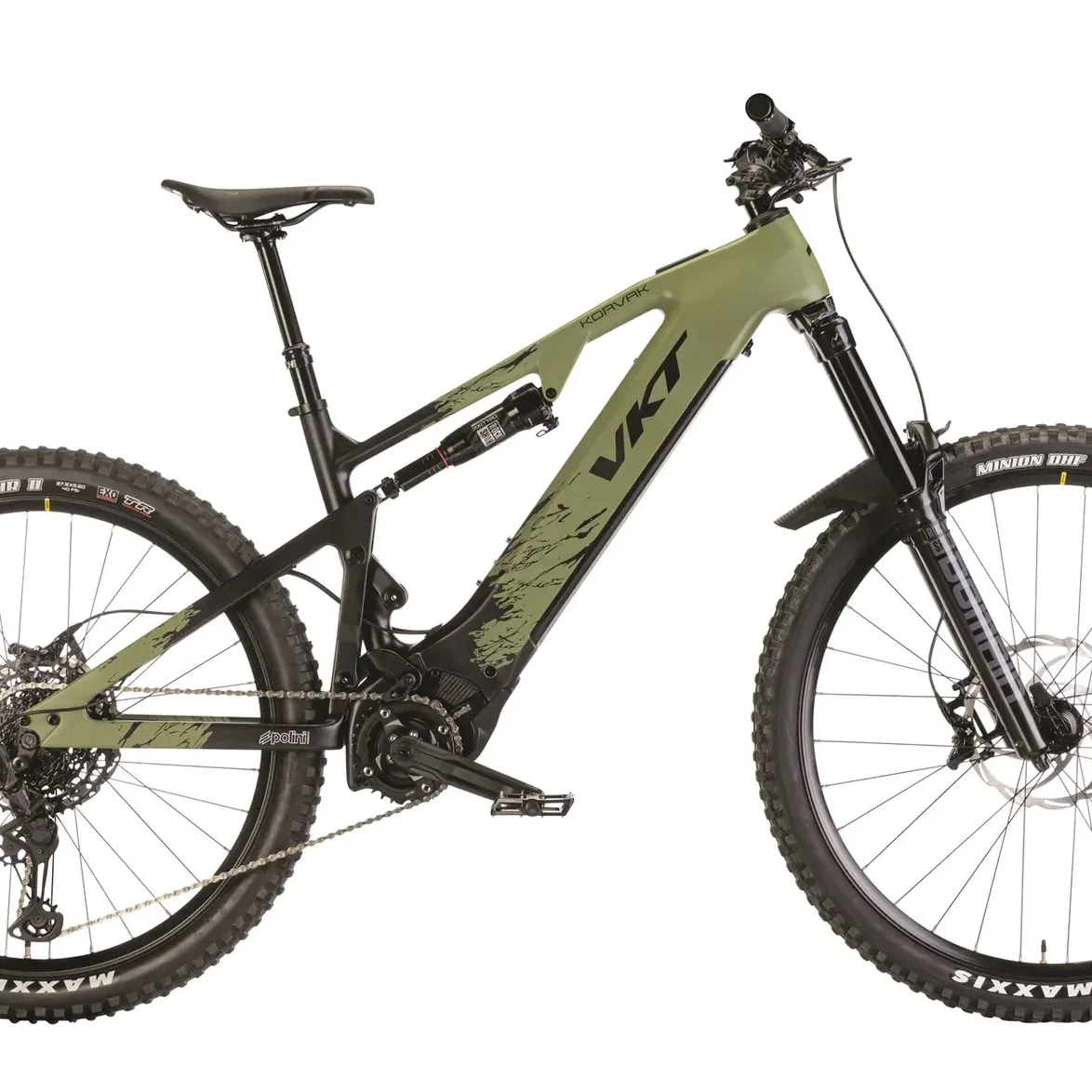 Korvak E-mtb met Polini MX+ Evo motor