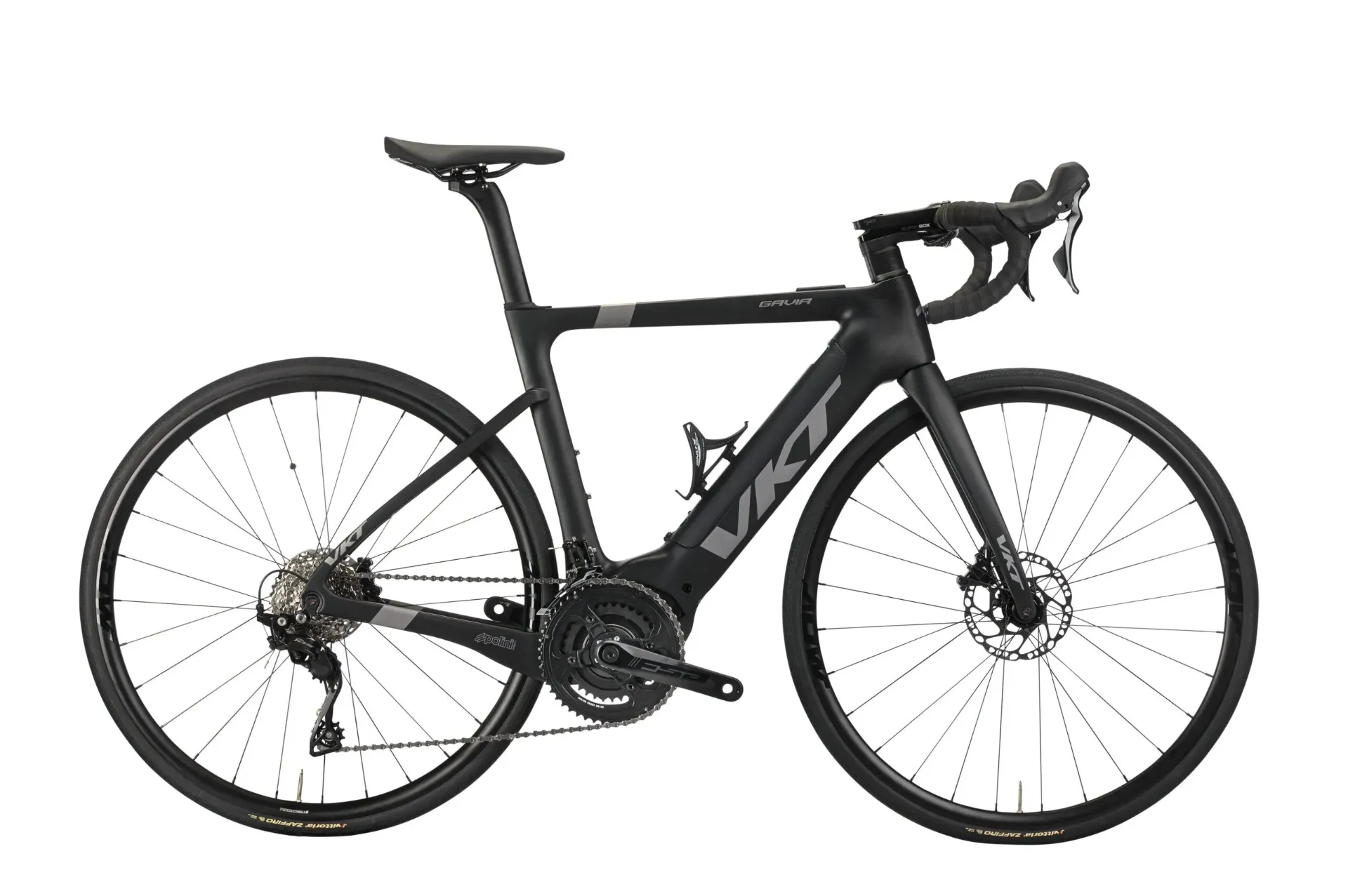 GAVIA 105 2x12 (C007 Rood, XS, batterij Polini 500wh, display geïntegreerd, vast)