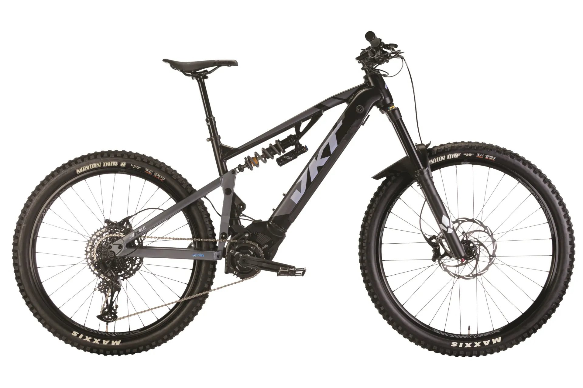 JUMBLE E-MTB 12v (C930 zwart/oranje, S (400), 29'/27.5", Sram NX, 711wh)