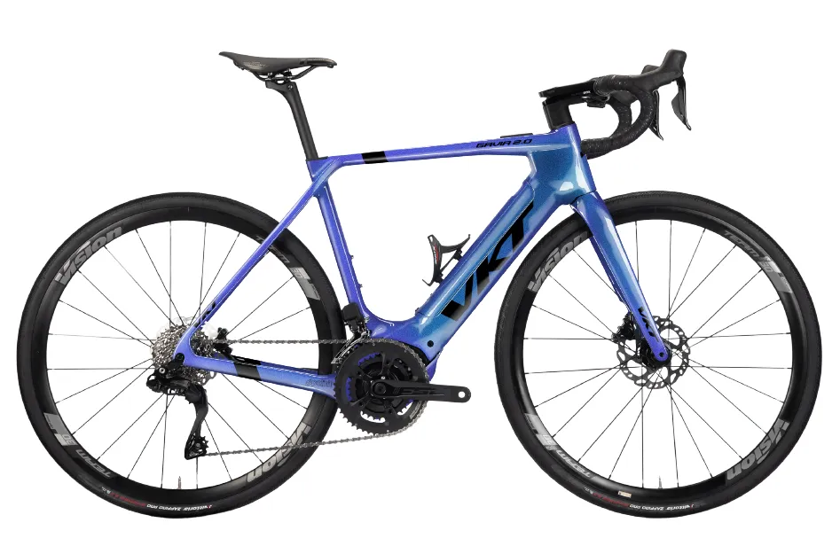 GAVIA 2.0 Dura Ace DI 2x12 (C007 Rood, XS, batterij Polini 500wh)